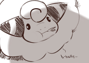 The belly looms by LemmytheLamb