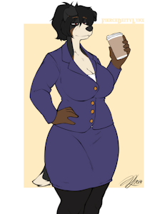 business dog by ManyaKuma