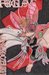 CybeRangers: Foxglove by AlexReynard