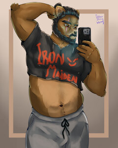 Dbd survivor Jeff Johansen as a furry by SourJellyWormy
