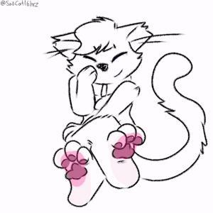 SNIFF MY PAWZZ by DouglasCat