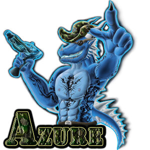 Azure badge (Azure color) by AzureParagon