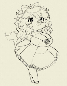 Crèmette typical dress by Saucy