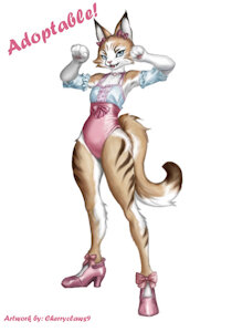 Adoptable Cherry cat by Cherryclaws9