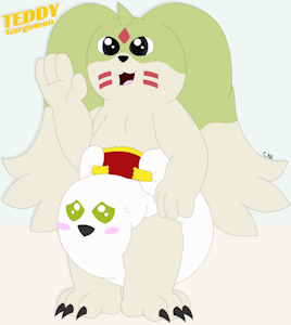 Teddy Gargomon by tails230
