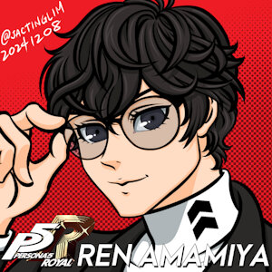Ren Amamiya by riverhayashi