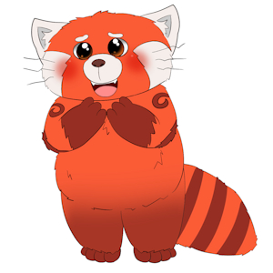Red Panda Gift by muhankun78