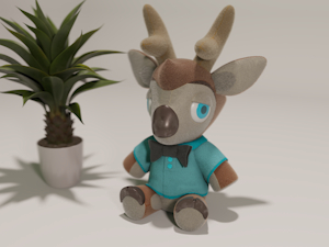 Ajul has become plush by AjulTheThing