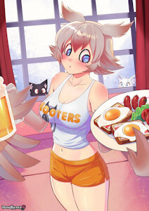 Mimiro Hooters Girl by Rosalhymn