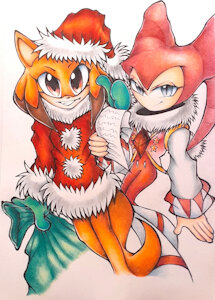 Christmas NiGHTS by PurpleNightmaren