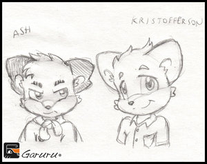 Ash & Cristofferson by garuru