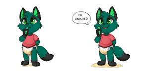 Soaked Without a Care in the World by diaperyote