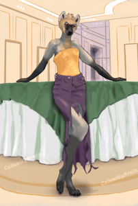 Lady Hyena by CalamityBrain