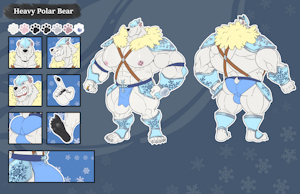 Bjørnar the Polar Bear by MidnightMuser