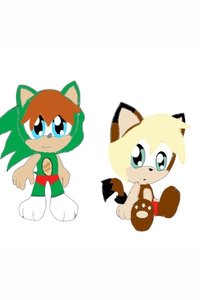 Mine and Scourge's kids by KaiIsLonely