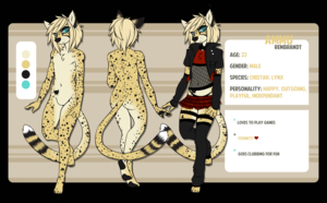 Ammu Refsheet (toon) by AmberR