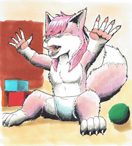 Happy Little Fiona! by LittleFoxFiona