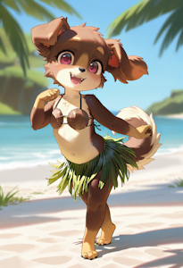 Aloha [AI animated picture] by picker52578