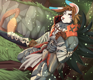 Commission: Decker, The Monster Hunter by JoxenTheJoxen