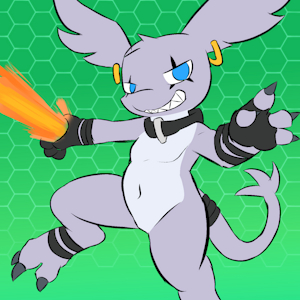 Rogue gazimon by Sleepyly