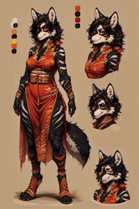 Lorita Rose the Huli-Jing by scorpianpp