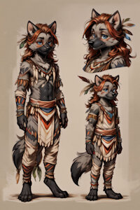Mihtotia the Poochyena by scorpianpp