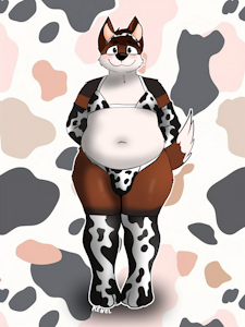 cow print by Renel