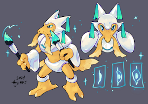 Shrine Guardian Alakazam by Flipside