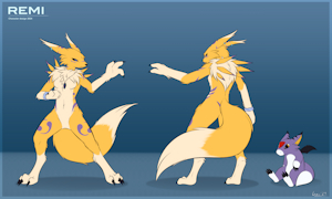 [Comm 270] Remi reference sheet by Giru