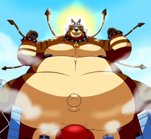 Attack of the Mega Bear by Djermengandre
