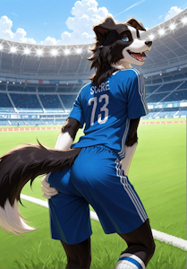 Finley - A hot day at practice by Barclay