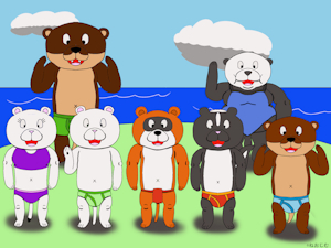 Undies Weasels by Neodym
