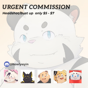Urgent Commission Flier by HowlyWyin