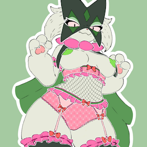 yep, a cat in lingerie by Servaart