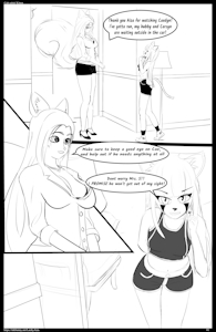Cub-sittin' Kitten ~ Page 1 (By LuckyAiza & SenZontova) by SenZontovaForever
