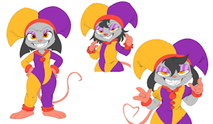 Jester character concept art by DDDAfterDark