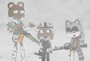 Spatsnaz somewhere in Ukraine by FleckyDaBnuy