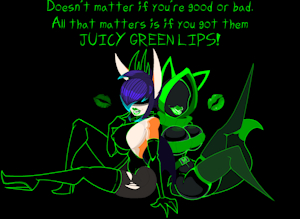 [Trade] JUICY GREEN LIPS by LuvTonique