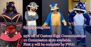 25% off Custom Kigu Commission by TheOnlyBlueFox