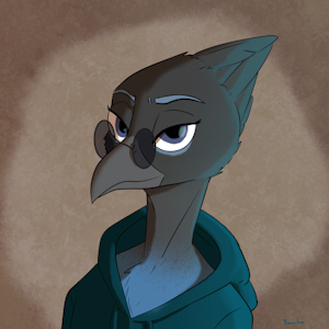 Steller's Jay pfp [Gift] by Soovka