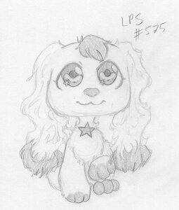 Lps #575 Cocker Spaniel Fanart by Stephanie1232