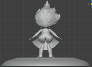 (Kid) Prince Stolas 3D Model Helluva Boss by MadWolf
