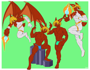 Trust model sheet by Besky-Draws by UnusualUnity