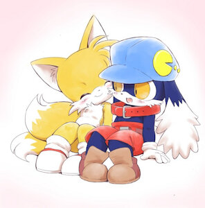Tails &  Klonoa by woory