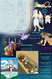 Price Sheet by DawnLux
