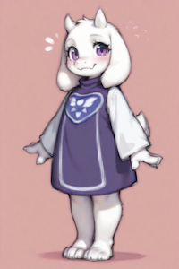 Tiny Toriel by Xerberus0