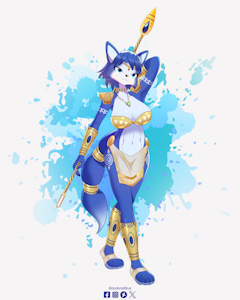 Lovely Krystal [Fanart] by DudeRedBlue