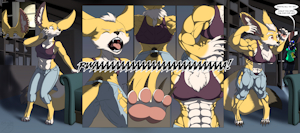 The Fearsome Were-Fennec! by Halcyon