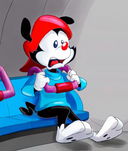 Wakko Warner: Brace For Impact (Commission) by Tho6Who4e2000