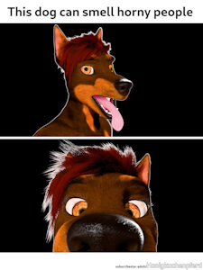 Horny smell by Honigkuchenpferd
